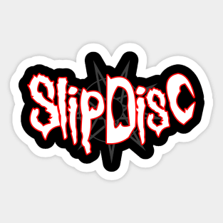 Slipdisc Sticker